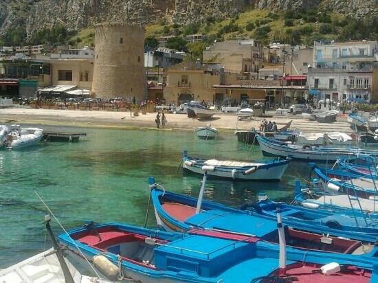 Casa Viola Elegante E Sul Mare Di Mondello Apartment Palermo Bagian luar foto